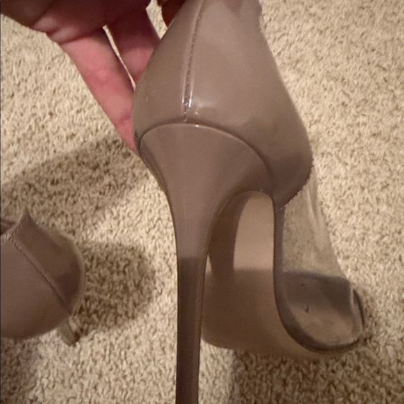 Gianvito Rossi Beige and Clear Heels - Picture 7 of 14
